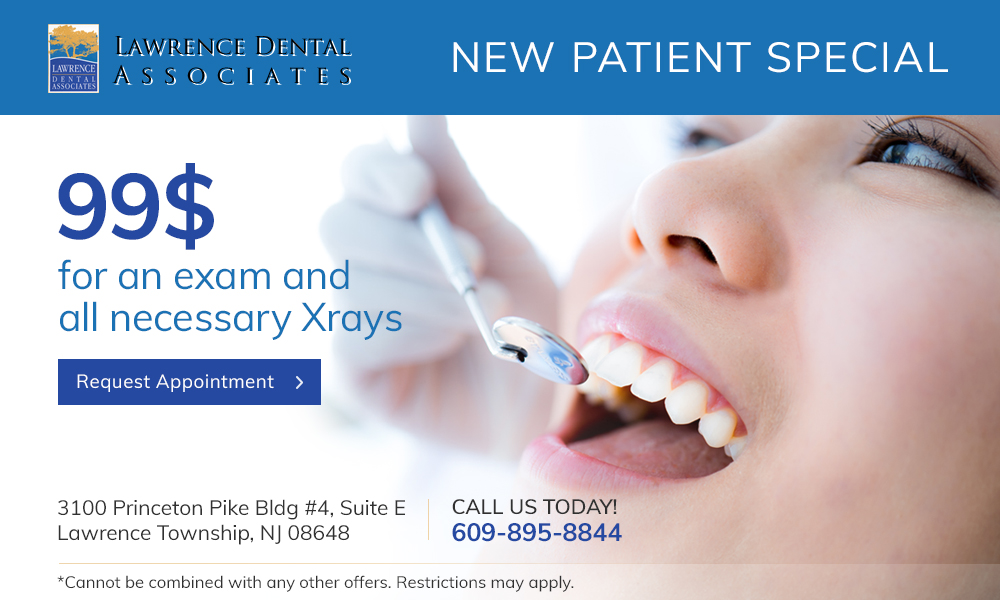 dental specials $99 exam and xray